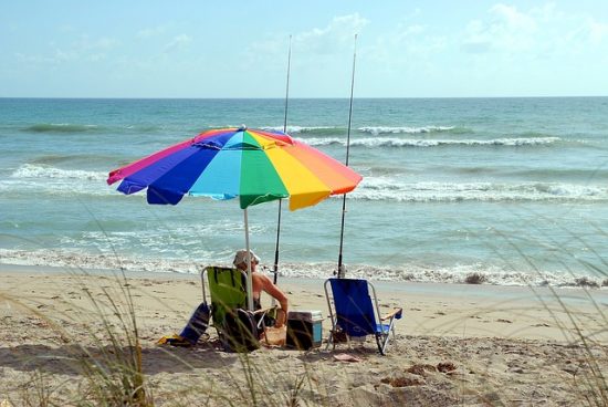 retirement on beach