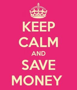 Keep Calm And Save Money