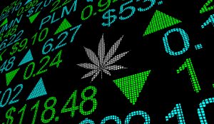 Marijuana Pot Weed Cannabis Stock Company Business Market 3d Illustration